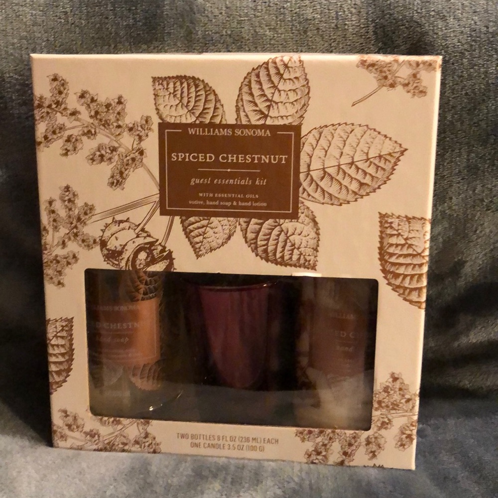 Williams Sonoma Spiced Chestnut essentials kit